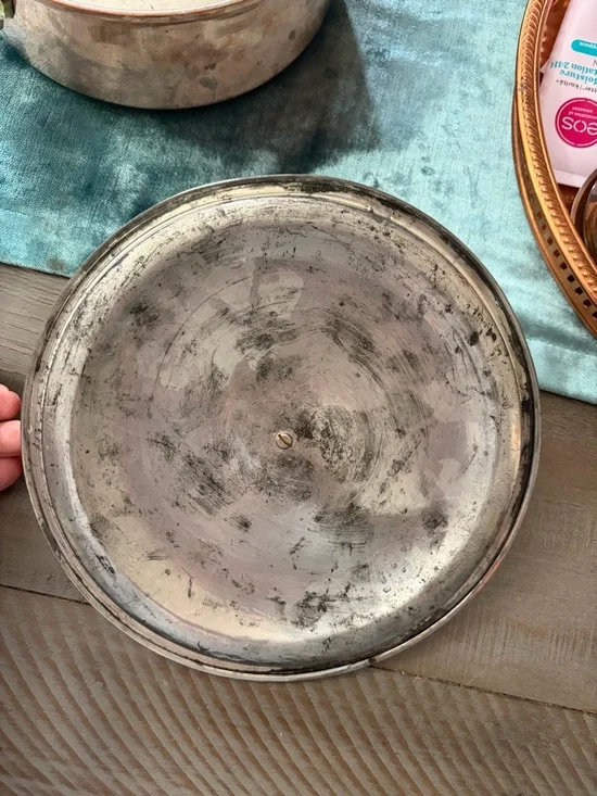 Classic Copper Saucepan with Lid - Copper Finish vintage - Picture 7 of 8